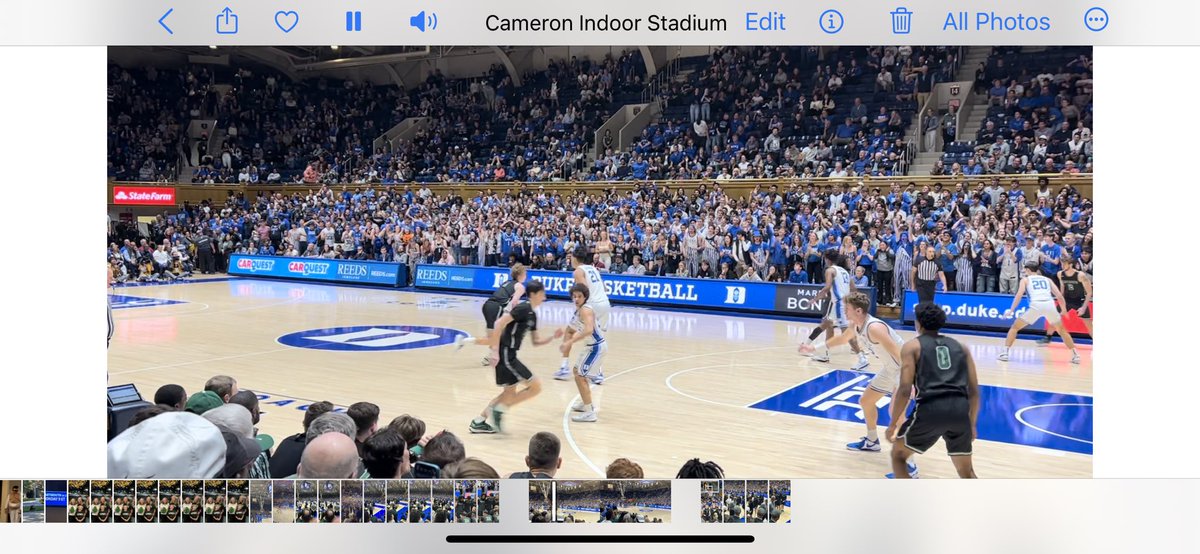 TivnanMartin's tweet photo. What a life changing moment for my some. No better way to start your college career than against Duke. So proud of you son!! https://t.co/0H3pOiRj53