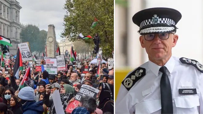 TheUKAr's tweet photo. رغم مطالبات رئيس الوزراء ووزيرة الداخلية بحظر مظاهرات دعم فلسطين.. قائد شرطة العاصمة يعطي الضوء الأخضر لاستمرار المظاهرات في لندن يوم السبت المقبل ويؤكد: "ليس هناك أي قانون يعطي الشرطة الحق بمنع المسيرة المؤيدة لفلسطين" https://t.co/4kzIVo5tDY
