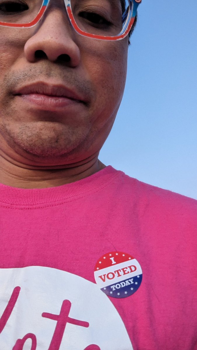 DT042674's tweet photo. I'm 49 years old. You're never too old to experience new milestones. 🇺🇲🗳️ #ElectionDay #PleaseGoVote https://t.co/41Gw1ZxXDt