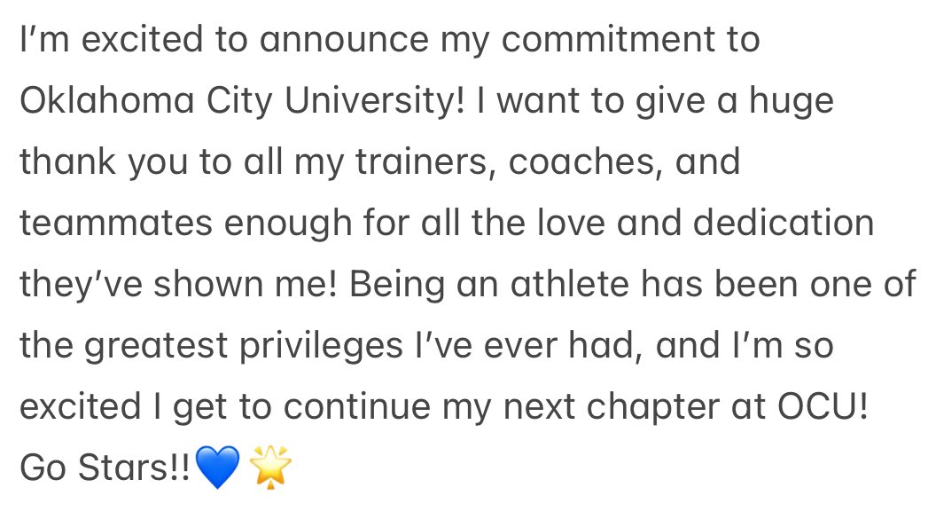 #committed ! Thank you <a href="/seigenthaler03/">Kris Seigenthaler</a> , @_hoopsdream , and <a href="/KennediSimien/">Coach K ✨</a> for this amazing opportunity!!💙🌟

<a href="/CoachBritK/">Britney Kannady</a> <a href="/Coach_B_Hodges/">Brent Hodges, M.Ed., BA, CAA</a> <a href="/M_Janning/">Marissa Murphy (Janning)</a> <a href="/OCUwbball/">OCU Women's Hoops</a> <a href="/MooreGBB/">Moore Lions Girls Basketball</a> <a href="/pjs_printing/">pjsprinting</a>