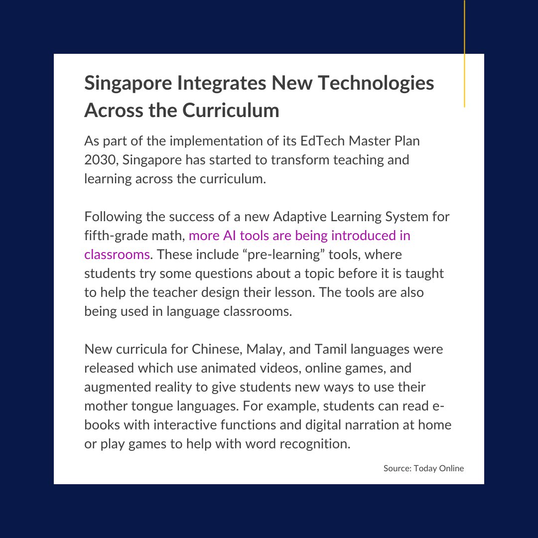 How are #AI and other digital tools being used in classrooms in your  schools or systems? #GlobalEdTrends #EdChat #EdNews #FutureOfEd #TeachAI, image size:1080x1080