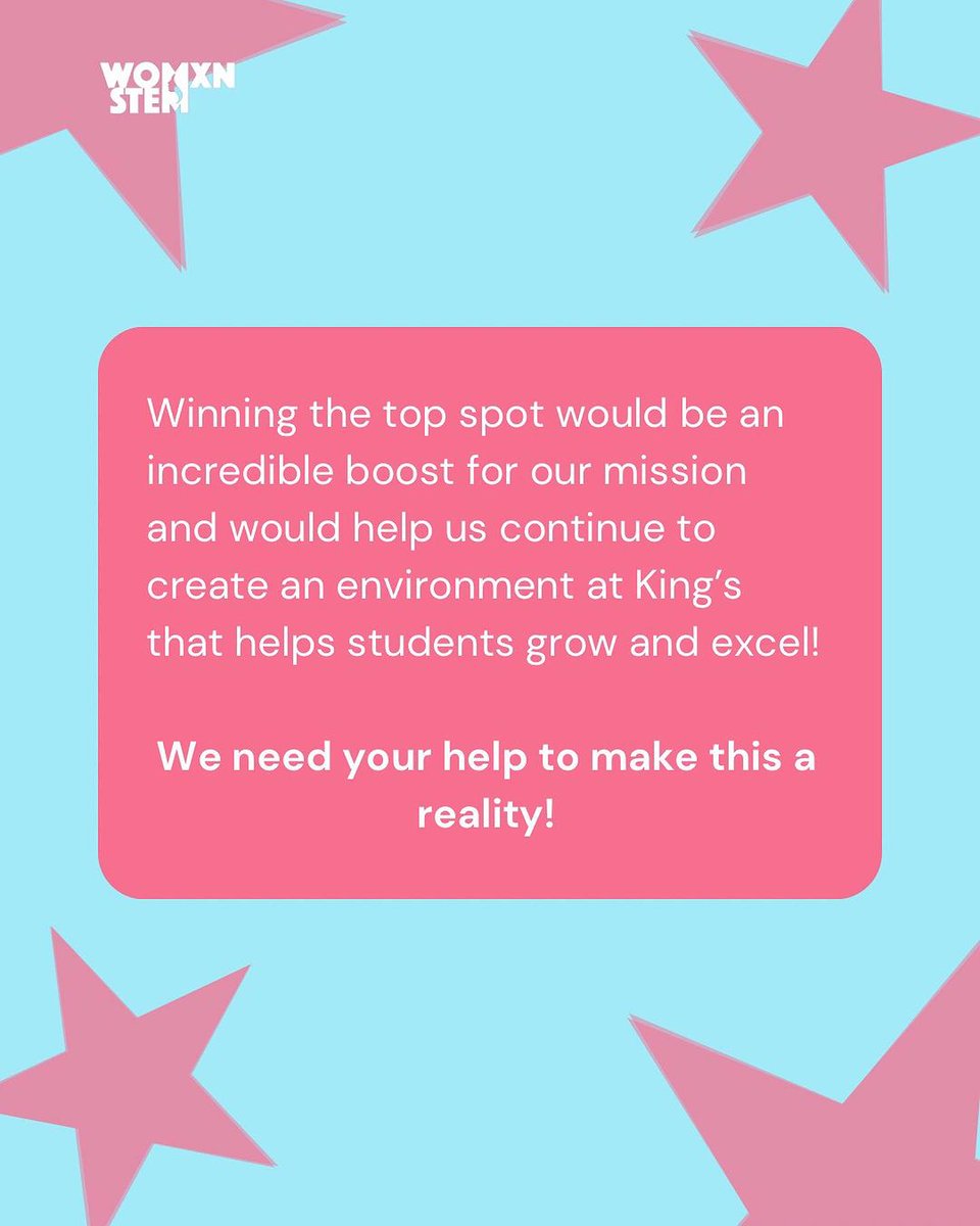 KCL Womxn in STEM tweet media