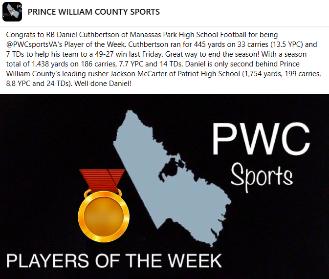 Prince William County Sports tweet media