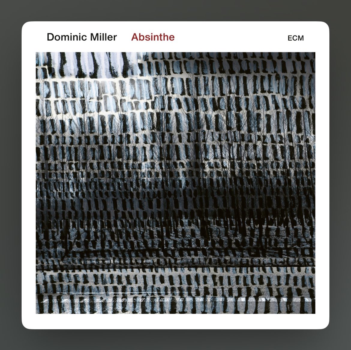 hiroyukitatsumi's tweet photo. 今日の一枚
#DominicMiller
#Absinthe #ECM
#Drums #Drummer
#ManuKatche https://t.co/3QAwN3TaCA
