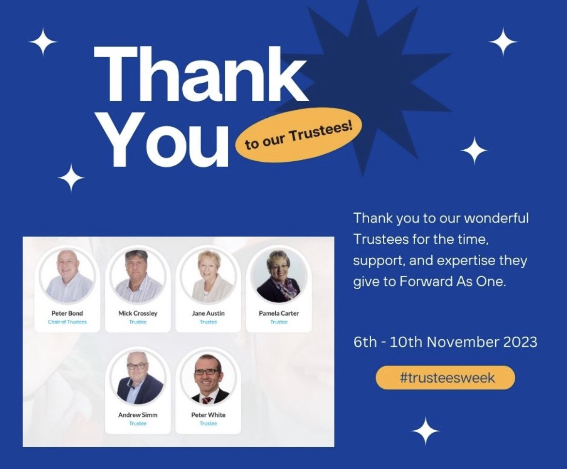 ForwardAs1Trust's tweet photo. We are so lucky to have such a supportive and challenging Board of Trustees @ForwardAs1Trust 💙💫 

Servant Leadership and a commitment to enabling all our pupils and staff to flourish - no excuses. 

Thank you doesn’t seem enough! https://t.co/tCIK43nbM8