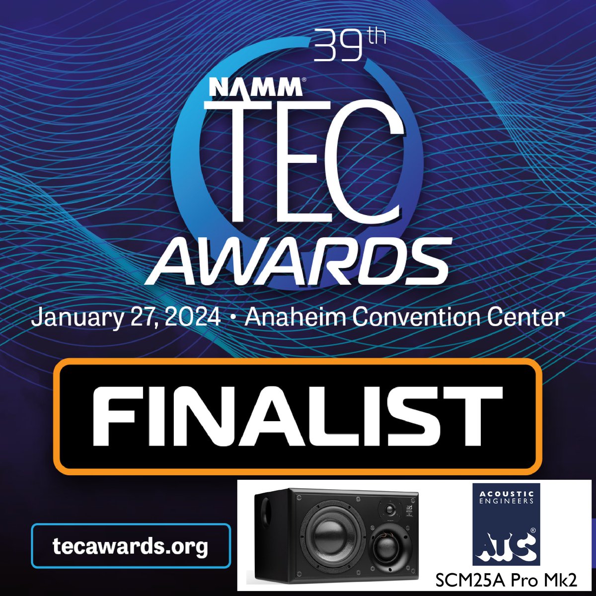 The ATC SCM25A Pro Mk2 is a TEC Awards finalist!

Cast your vote to support ATC here: 
tecawards.org/2024/voting