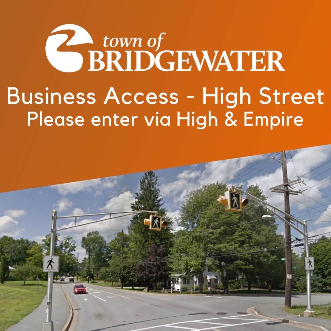 📣 HIGH & EMPIRE > Motorists who are looking to access businesses, such as The Laundry Basket and Dave's Vacuum Clinic, in the work area on High Street are asked to enter via the High and Empire intersection.