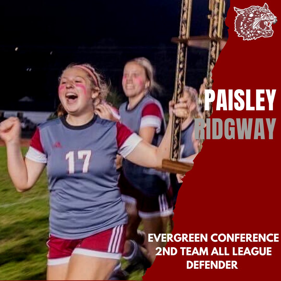WFWestSoccer's tweet photo. Congratulations to our 2nd Team All League Selections
Paisley Ridgway- Defender
Wyatt Rogerson- Midfielder
#OnChehalis https://t.co/xgKfjsOMAG