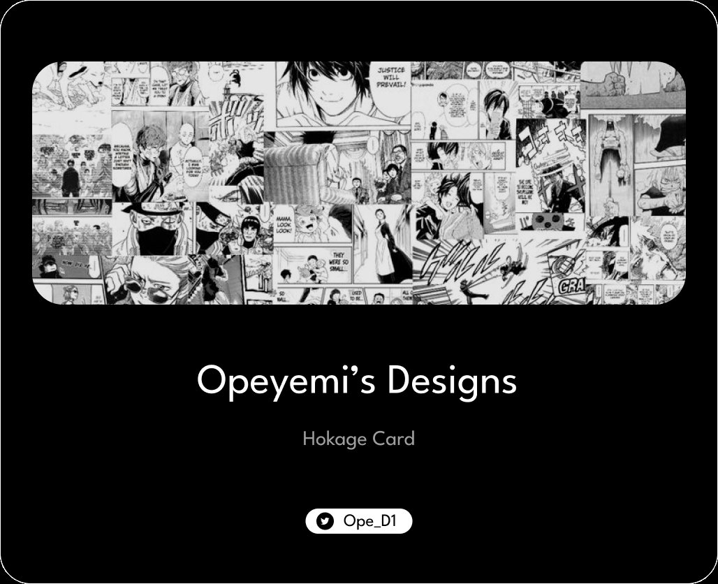 Ope_Ugo's tweet image. I designed character cards for the #Hokages of the #Hiddenleaf village

(P.S. I'm still #jobhunting and I'm open to #designroles)

#anime #NARUTO #uidesign #GraphicDesign