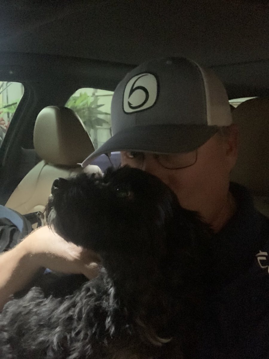 mike_zierath's tweet photo. Every day, he comes out to the garage to greet me when I get home! Needs his 2 minutes of alone time with Dad! #CoopDog #SuperCooper #CooperJames https://t.co/HuImsEZARG