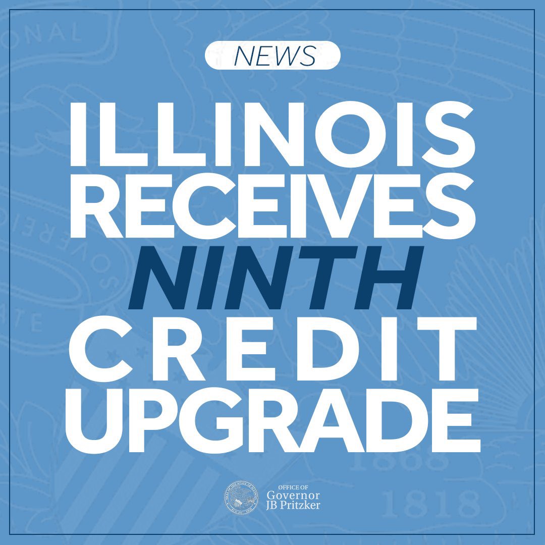GeraldFarinas's tweet photo. A complete economic turnaround for Illinois since the last Administration. Now to work on an infrastructure that improves things for the poor and working class. #jbforpresident https://t.co/c3lcoRXhJT