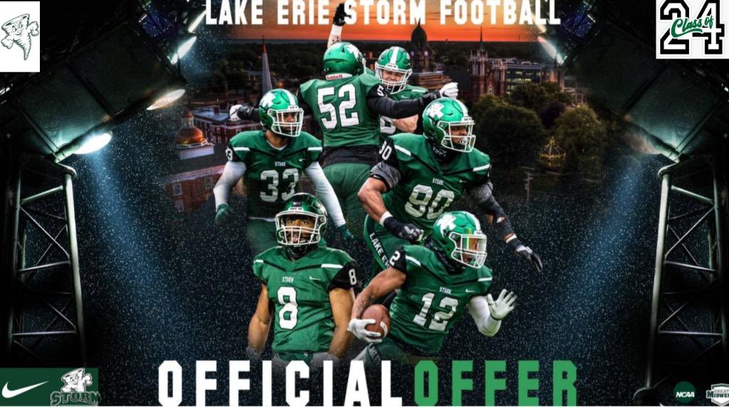 Blessed to receive an offer from Lake Erie!!! <a href="/LakeErieFB/">Lake Erie Storm Football</a> <a href="/dj_boldin/">Dj Boldin</a> <a href="/Coach_CVaughn/">Chip Vaughn</a> @PRINCE_cOOOLn <a href="/Tom_Nader/">TomNader_PortageSports</a>