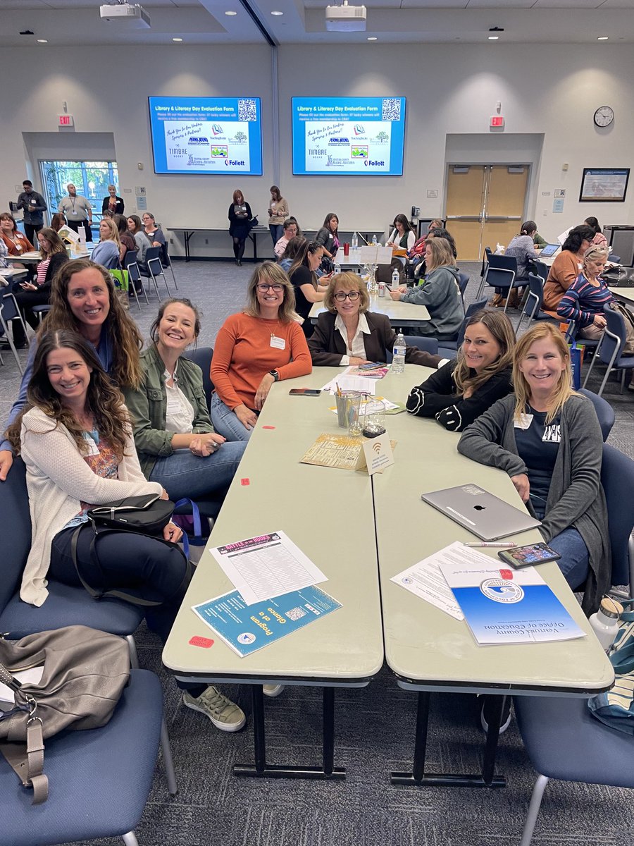 Great day of learning at Library Learning Day! #LLD2023VCOE ⁦<a href="/LVUSD/">LVUSD</a>⁩