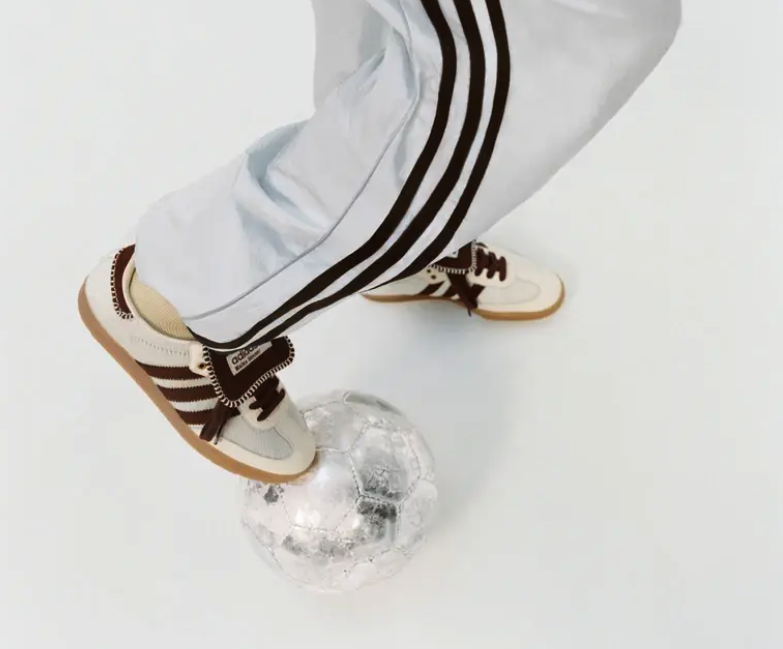 adidas gazelle silver green womens Wales Bonner x Samba Pony 'Cream White' main image 1