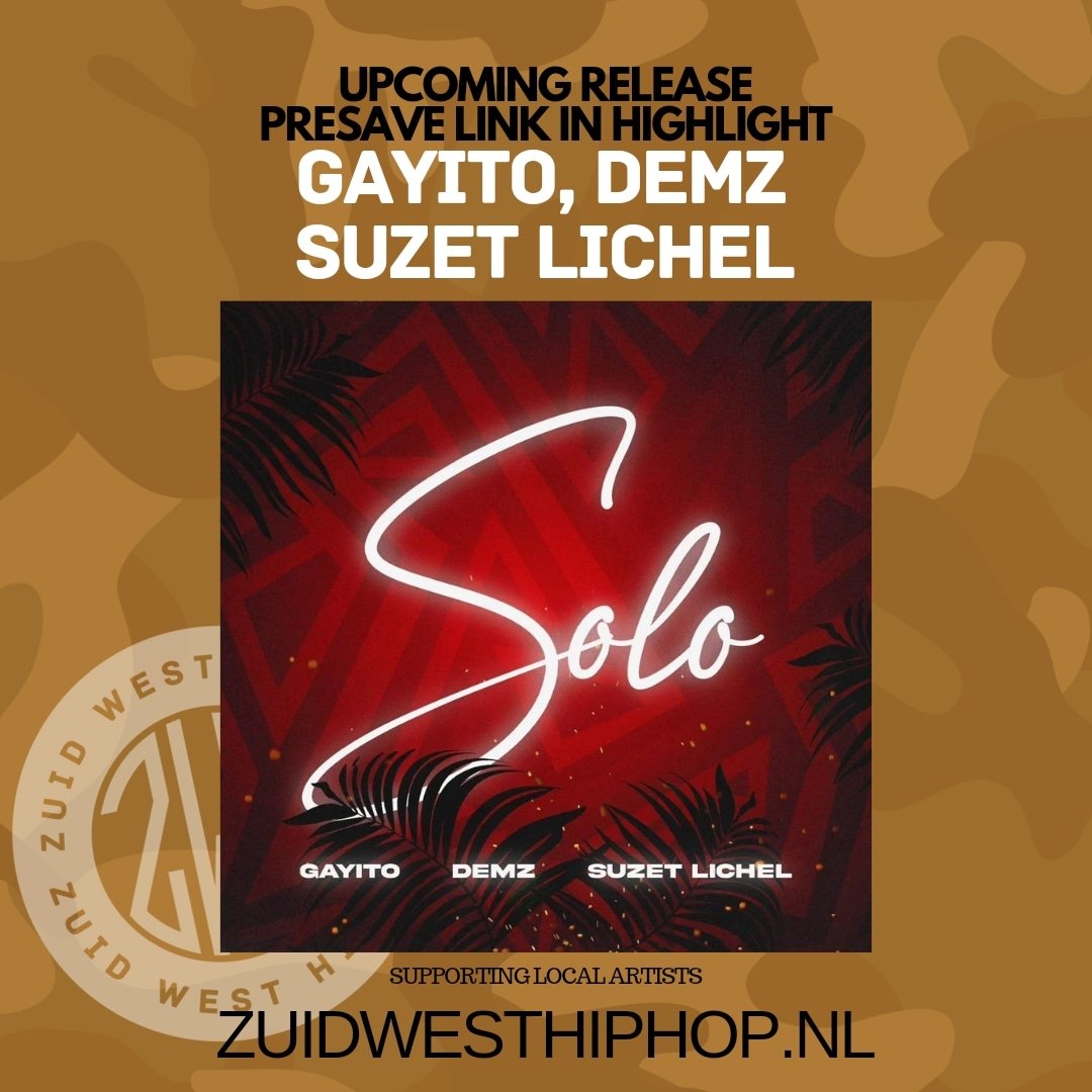 Presave Solo.
Gayito, Demz &amp; Suzet Lichel.
ditto.fm/solo-gayitosuz…