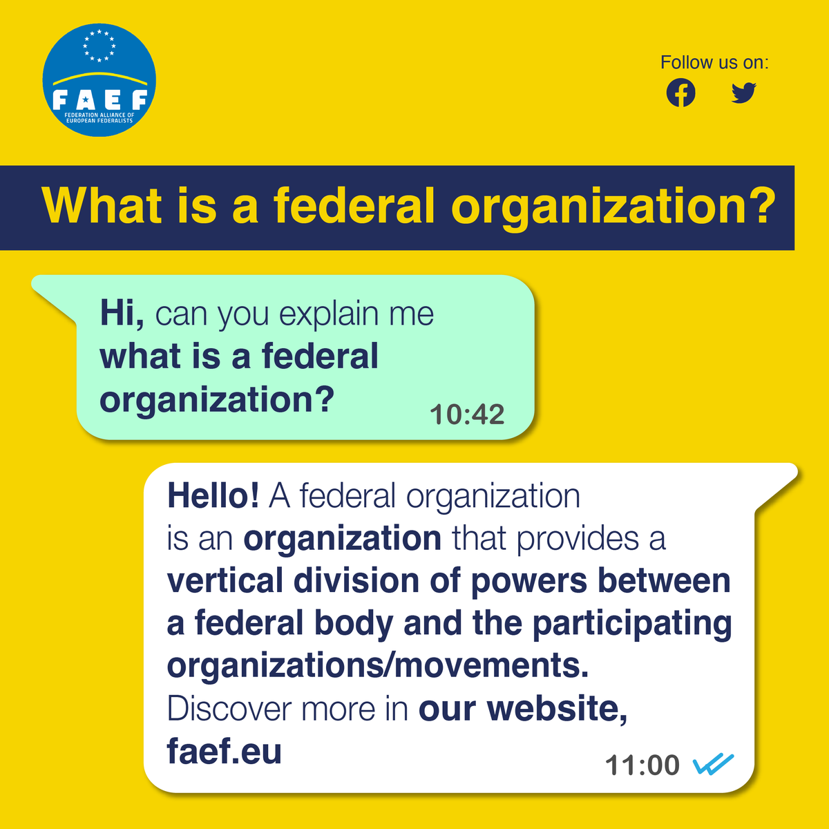 FAEF Federal Alliance of European Federalists tweet media