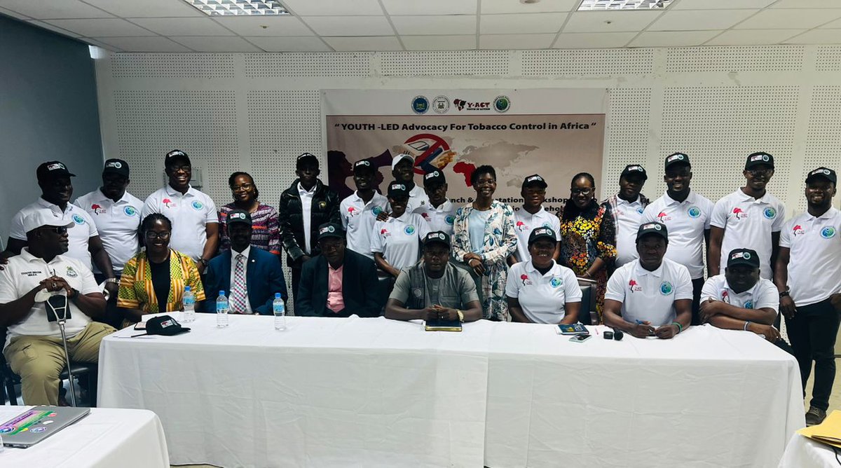 KodahMoses's tweet photo. NAYE Believes that Tobacco money is 'BLOOD MONEY'' we join the coalition to advocate on policies to ristrict the importations and use of tobacco product in Sierra Leone. save our youth @PresidentBio @Amref_Worldwide @BillGates @GlobalYouthNet3 @SpeakUpAfrica1 https://t.co/q7TltHW5kA