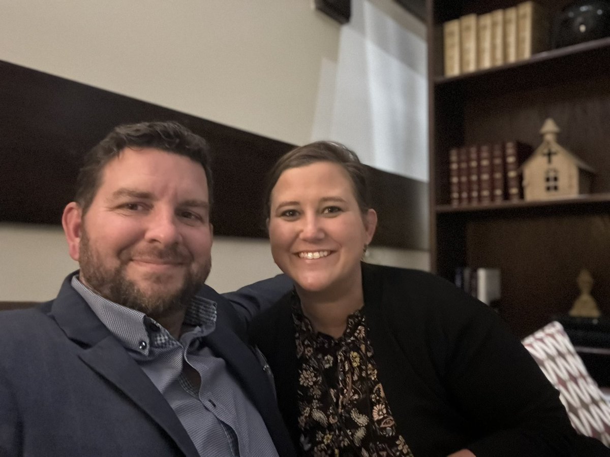 Date nights, they look a little different in this season of life.  Excited to be with Dr. Mohler for the conclusion of: “The Predicament of preaching in a post Christian age”