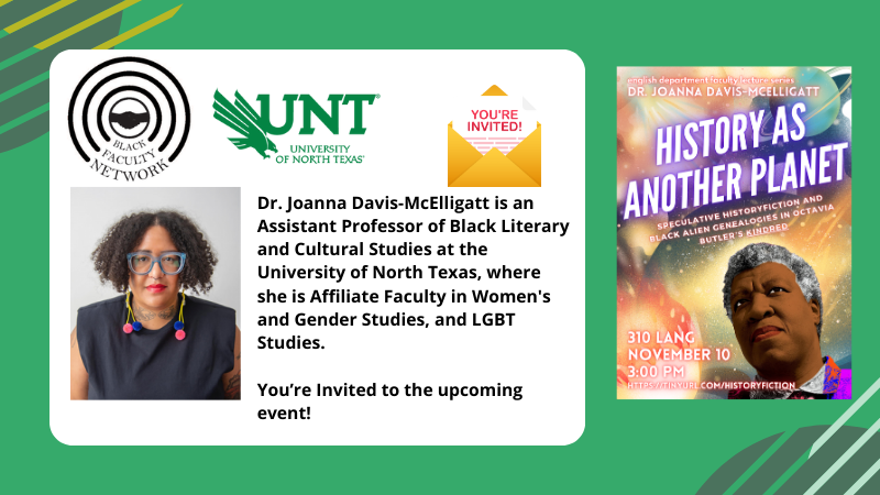 UNTBFN (@unt_bfn) on Twitter photo You're invited to Dr. Joanna Davis-McElligatt's event! Join the event using the following link tinyurl.com/historyfiction
<a href="/UNTFacSuccess/">UNT Faculty Success</a> You're invited to Dr. Joanna Davis-McElligatt's event! Join the event using the following link tinyurl.com/historyfiction
<a href="/UNTFacSuccess/">UNT Faculty Success</a>