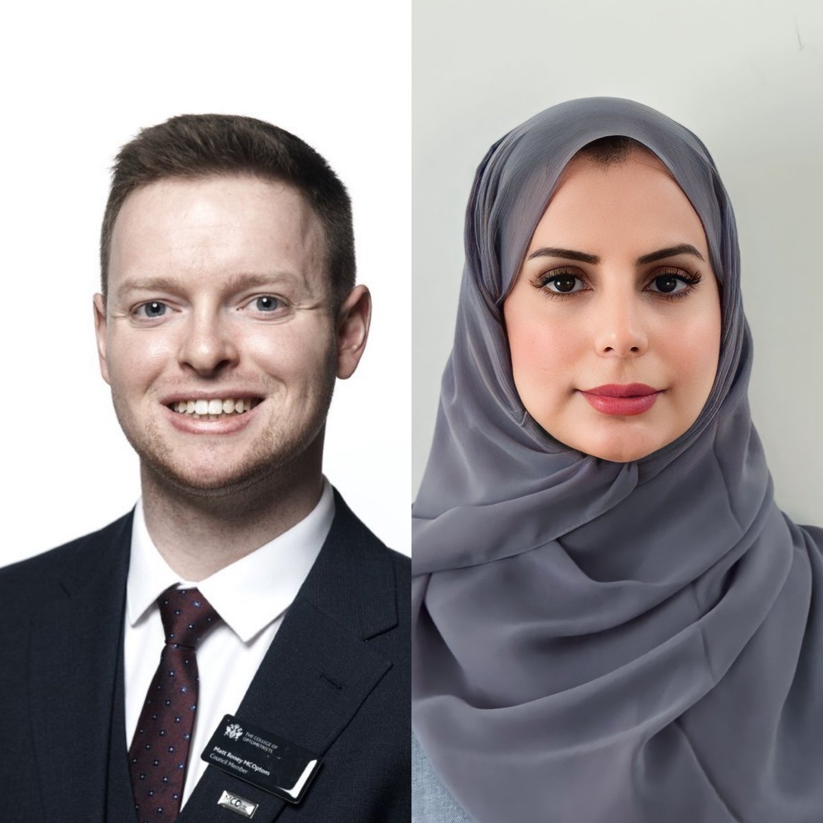 I'm excited to introduce my first two PhD students, Matt Roney and Ashwag Al Mosa who have joined my research team. They are both highly motivated optometrists who bring a wealth of knowledge and enthusiasm to our glaucoma projects @csheridanDEVS @LivuniILCaMS #teamliverpool