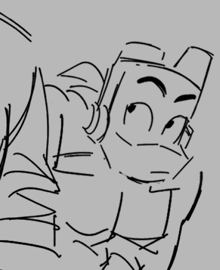 iatekawa's tweet photo. I LOVE DRAWING HIM IN HIS CURIOUS CAT MODE https://t.co/0gW9KGhcSD