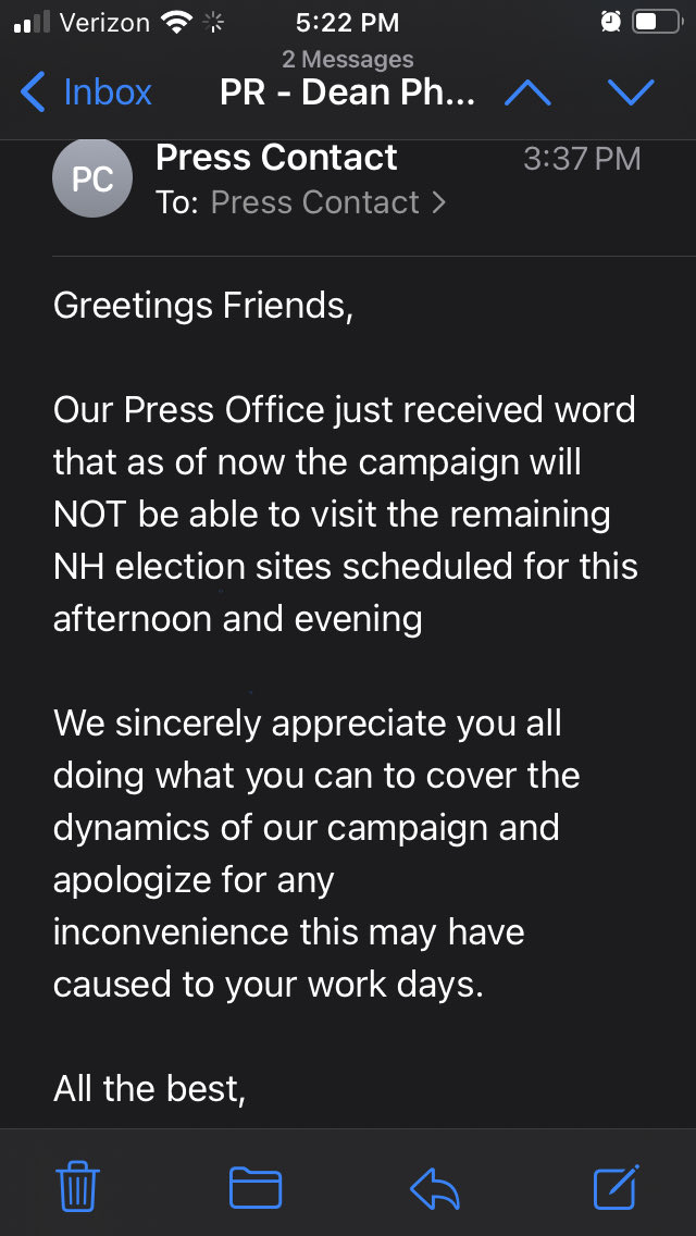 .⁦<a href="/deanbphillips/">Dean Phillips</a>⁩ pulls plug on PM campaigning in Manchester.