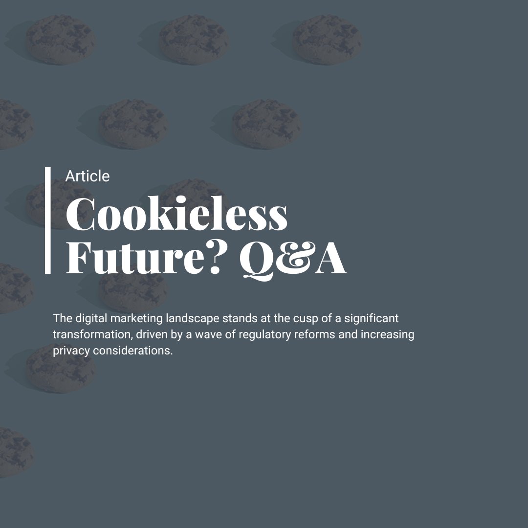 raincrosscom's tweet image. #digitalmarketing stands at the cusp of a significant  transformation, driven by regulatory reforms and increasing privacy considerations. Here’s the most common questions we’ve received and our answers about a #cookieless future in #advertising raincross.com/cookieless-fut…