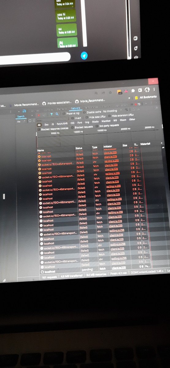 Knightmare_I's tweet photo. Nothing , just late night coding and fixing the backend channels. https://t.co/cSFVLtwknG