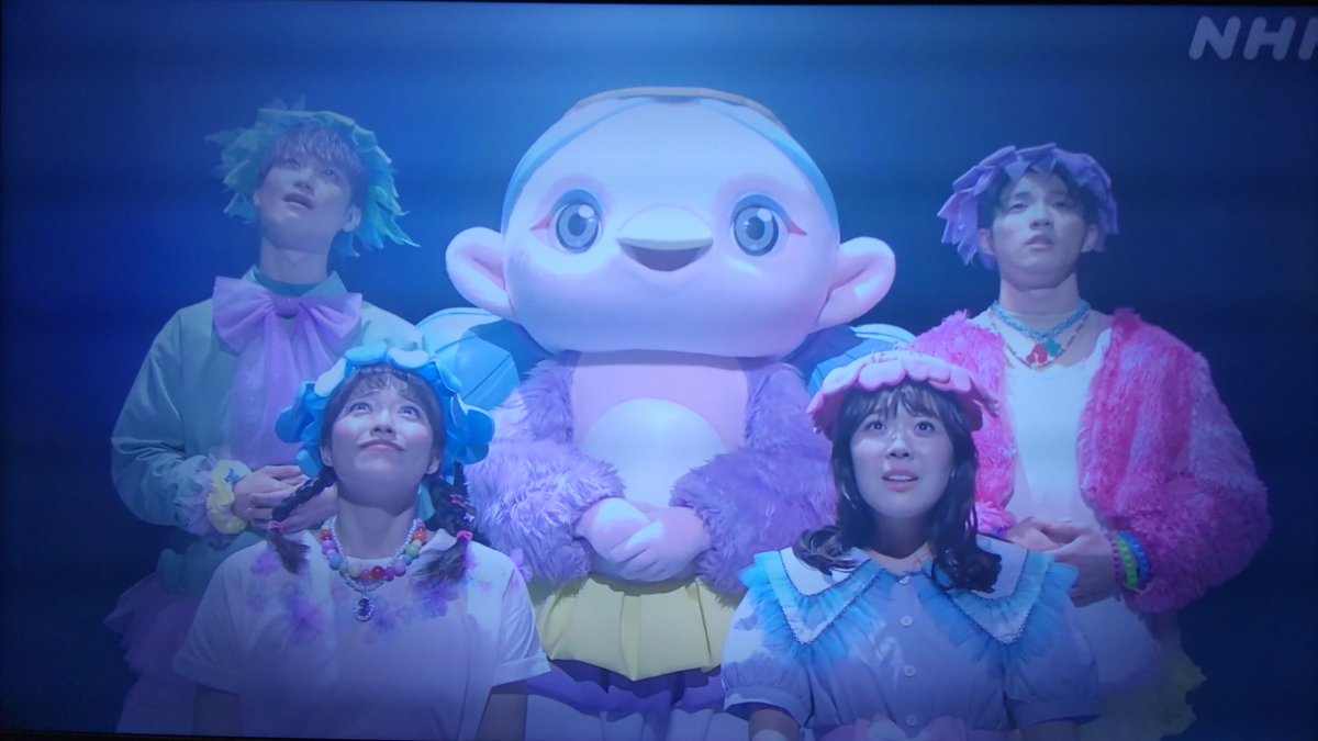 今朝のおかいつの『かっぱなにさまかっぱさま』、 みんなでEXILEのChoo