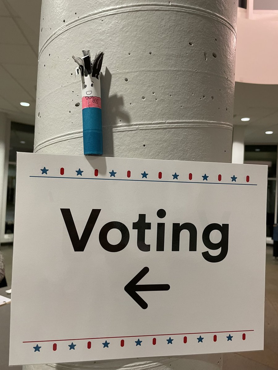 Minnesota’s polls are open until 8:00 pm! It’s not too late to come vote!! #TinyElectionJudge #VoteMpls #ElectionDay