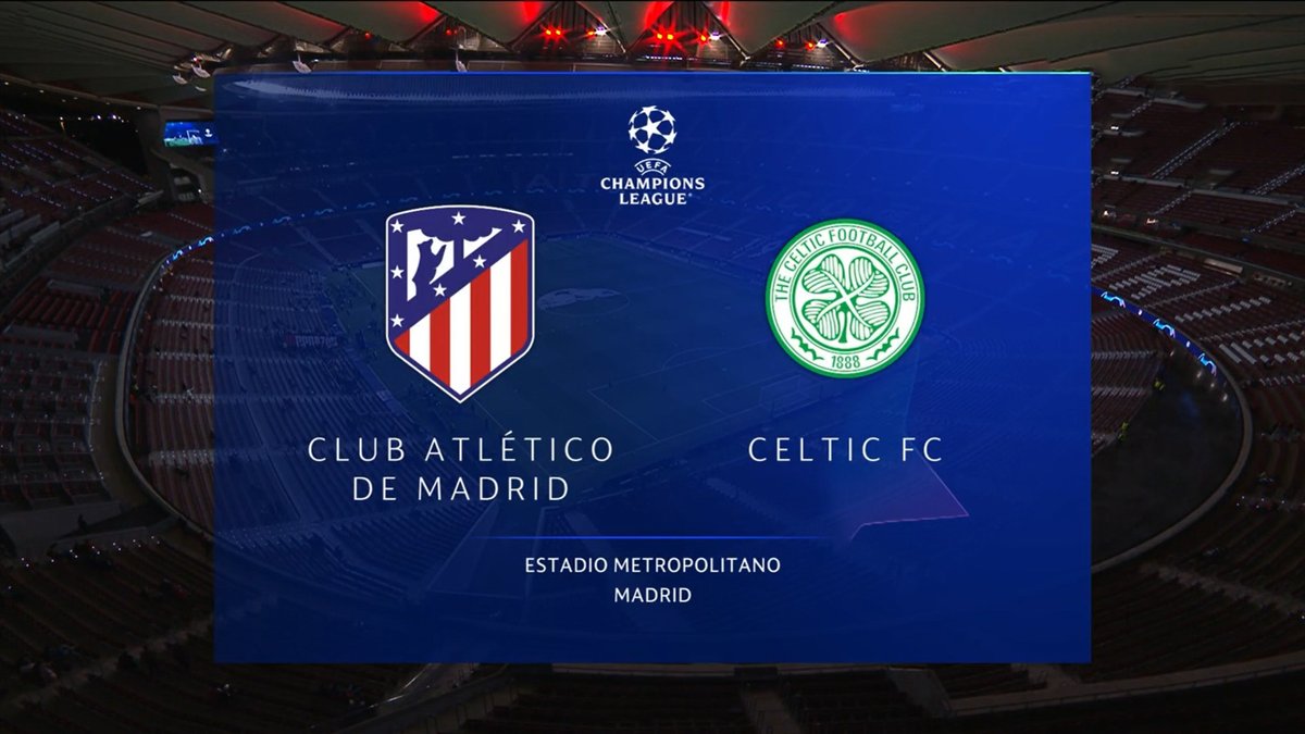 Full Match: Atletico Madrid vs Celtic