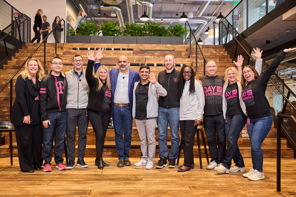 At T-Mobile WE WON’T STOP fostering a continuous learning culture – one way we do this is with our Day of Learning! I loved learning from Harvard Business School Professor Karim Lakhani & our very own leaders on the many ways data & AI can supercharge the way we work.