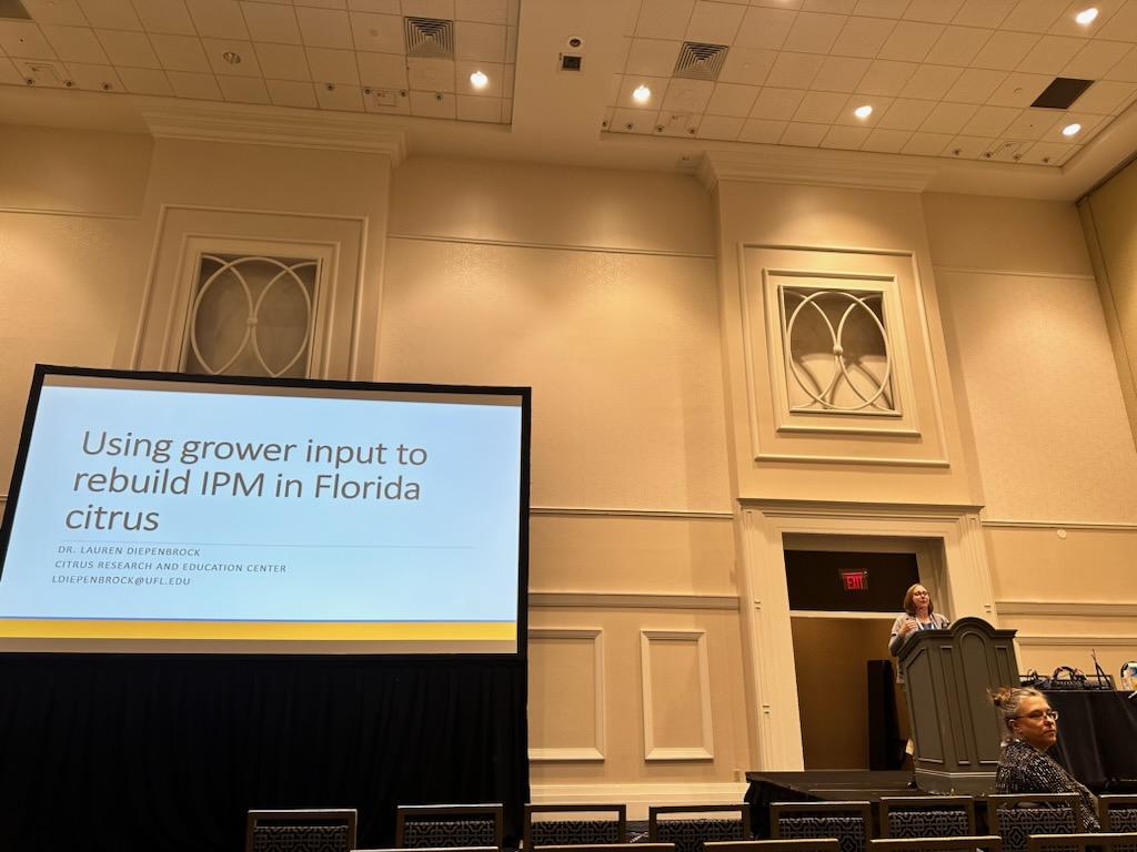 Late in posting and I definitely missed a lot of photos, but great talks so far from current and former members of our lab at #EntSoc23