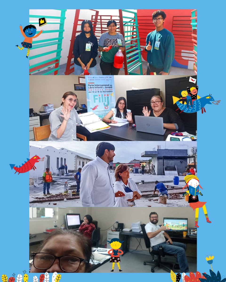 🎉📖🖌️🎨🥳  Es un honor y un placer llevar a cabo esta feria del libro, y estamos ansiosos por recibir a todos con los brazos abiertos en este mágico encuentro literario. ¡Prepárense para sumergirse en un universo de letras, colores y aventuras! #FILIJReynosa #FILIJ #Reynosa