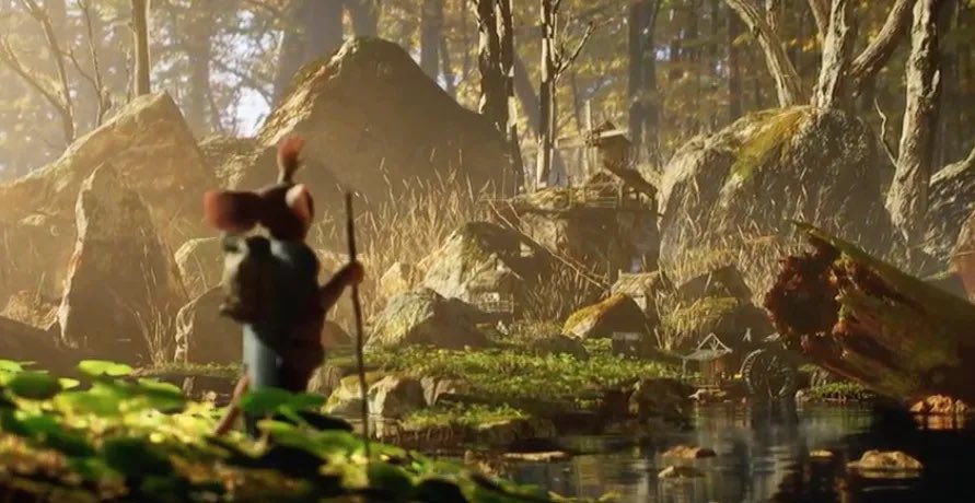 DiscussingFilm's tweet photo. Pre-vis for Wes Ball’s cancelled ‘MOUSE GUARD’ movie could hint to how he may approach his live-action ‘LEGEND OF ZELDA’ movie. https://t.co/2O27zl1Nih