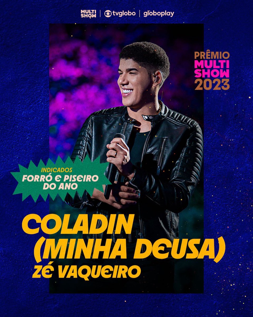 zevaqueiroomyl2's tweet photo. #ZeVaqueiroPrêmioMultishow 🩵♾️
Nosso vaqueiro está indicando no Forró e piseiro do ano ! Com a música ,coladin ( Minha Deusa!🩵🌟 https://t.co/f69TP9TxTN