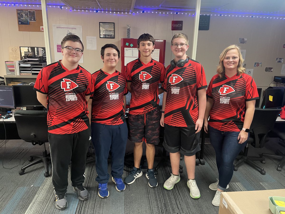 Fox Warrior Esports (@foxhsesports) on Twitter photo We're region champions, baby!!
Headed to the FALL BRAWL!!
CONGRATULATIONS, ROCKET LEAGUE!!!!
<a href="/moseforg/">Missouri Scholastic Esports Federation</a>
<a href="/FoxHSActivities/">Fox High School Activities</a> <a href="/FoxC6Schools/">Fox C-6 Schools</a> <a href="/DrSherp/">Fox High Principal</a> We're region champions, baby!!
Headed to the FALL BRAWL!!
CONGRATULATIONS, ROCKET LEAGUE!!!!
<a href="/moseforg/">Missouri Scholastic Esports Federation</a>
<a href="/FoxHSActivities/">Fox High School Activities</a> <a href="/FoxC6Schools/">Fox C-6 Schools</a> <a href="/DrSherp/">Fox High Principal</a>