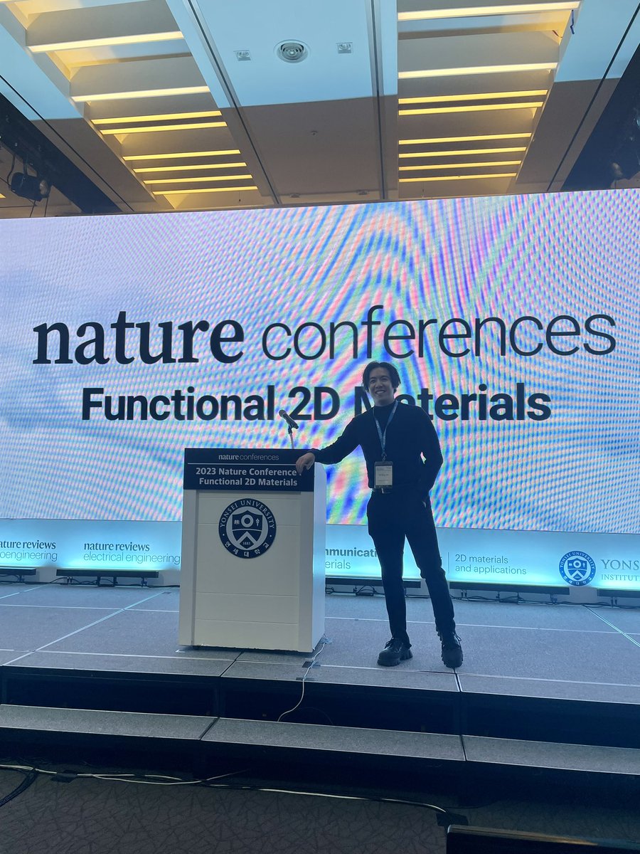 The Functional 2D Materials @NatureConf starts soon, hosted between @yonsei_u and @NaturePortfolio We have an exciting line of speakers in the program!