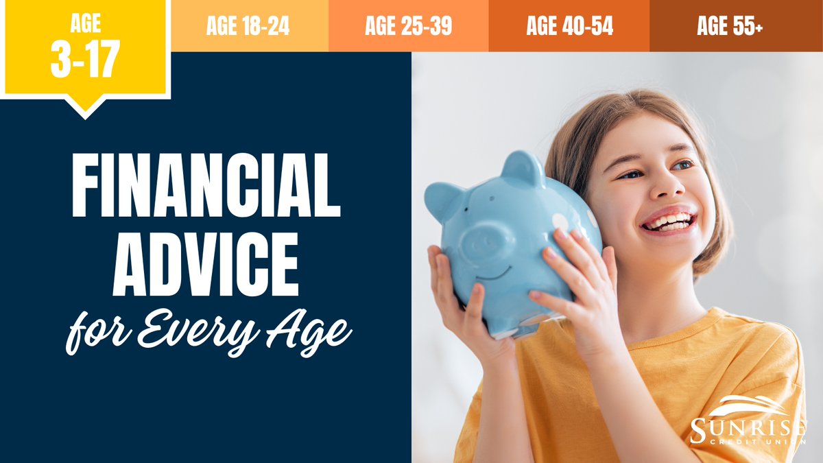 SunriseCU's tweet photo. 💡Tip 4: Encourage your child to dream big and set achievable financial goals with a Sunrise Credit Union High-Interest Savings Account. Whether it’s saving for a special toy, a gadget, or even their future college fund, their dreams are worth pursuing. 
https://t.co/3uO7py7qrT https://t.co/fnXCQOuisC