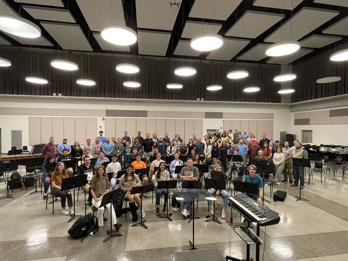 UT Directors and Wind Ensemble hosted KCS Band Directors - A GREAT day of learning!