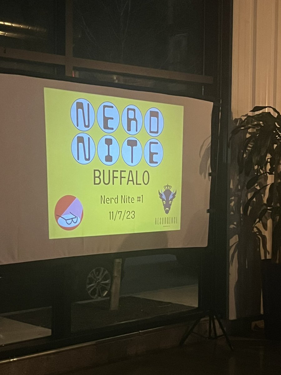 Excited to participate is Buffalo’s first Nerd Nite <a href="/nerdnite/">Nerd Nite</a> #buffalo