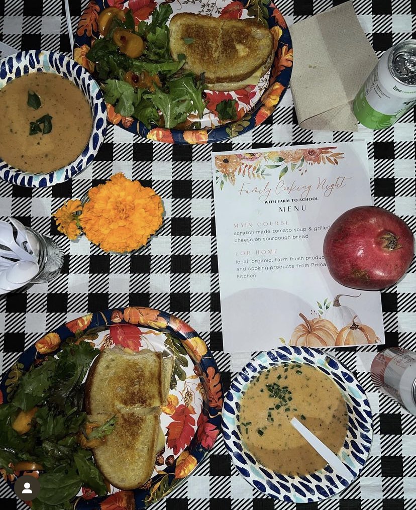 We cannot thank <a href="/OUHSDfreshfood/">OUHSD Farm to School</a> enough for facilitating a Family Cooking Night alongside our very own Mrs. Lewis &amp; Ms. Estrada. Families made fresh <a href="/getfarmivore/">Farmivore.com</a> tomato soup &amp; grilled cheese sandwiches. They also took home an awesome swag bag from <a href="/PrimalKitchenCo/">Primal Kitchen</a> 🚀 #AltEd