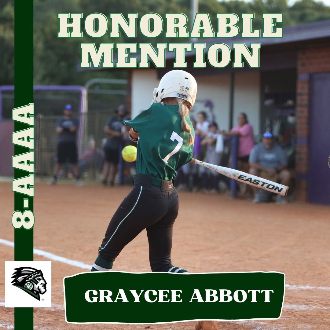 Congratulations <a href="/grayceeabbott/">Graycee Abbott</a> 
<a href="/WGHS_ATHLETICS_/">WGHS ATHLETICS</a>