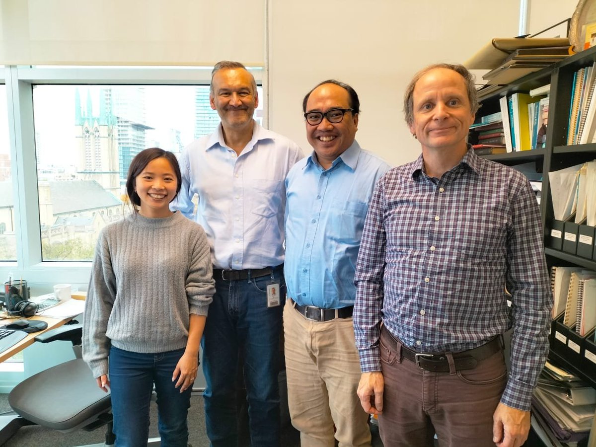 a productive meeting with Prabhat Jha, Patrick Brown, Daphne Wu, Centre for Global Health Research, University of Toronto. Talking and exploring collaboration about urban air quality &amp; mortality, spatial analysis, healthy longevity, and cross-cutting issues to financing, policy.