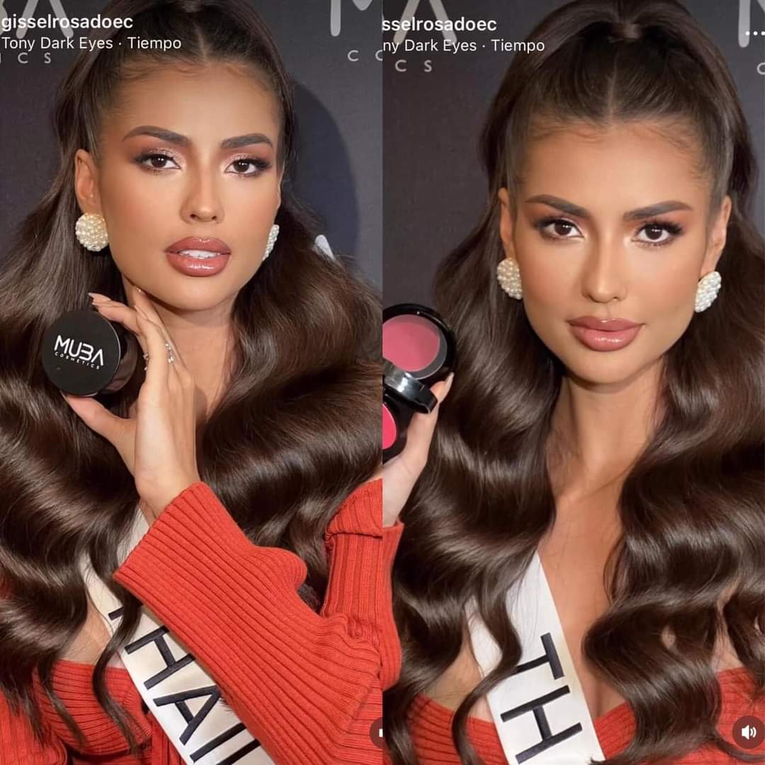 Wow Muba Cosmetics You did a great job💋👌 อวยยศ ลุคส์นี้ไอเลิฟ

#MissUniverseThailand2023
#MUT2023
#MissUniverse
#MubaCosmetics