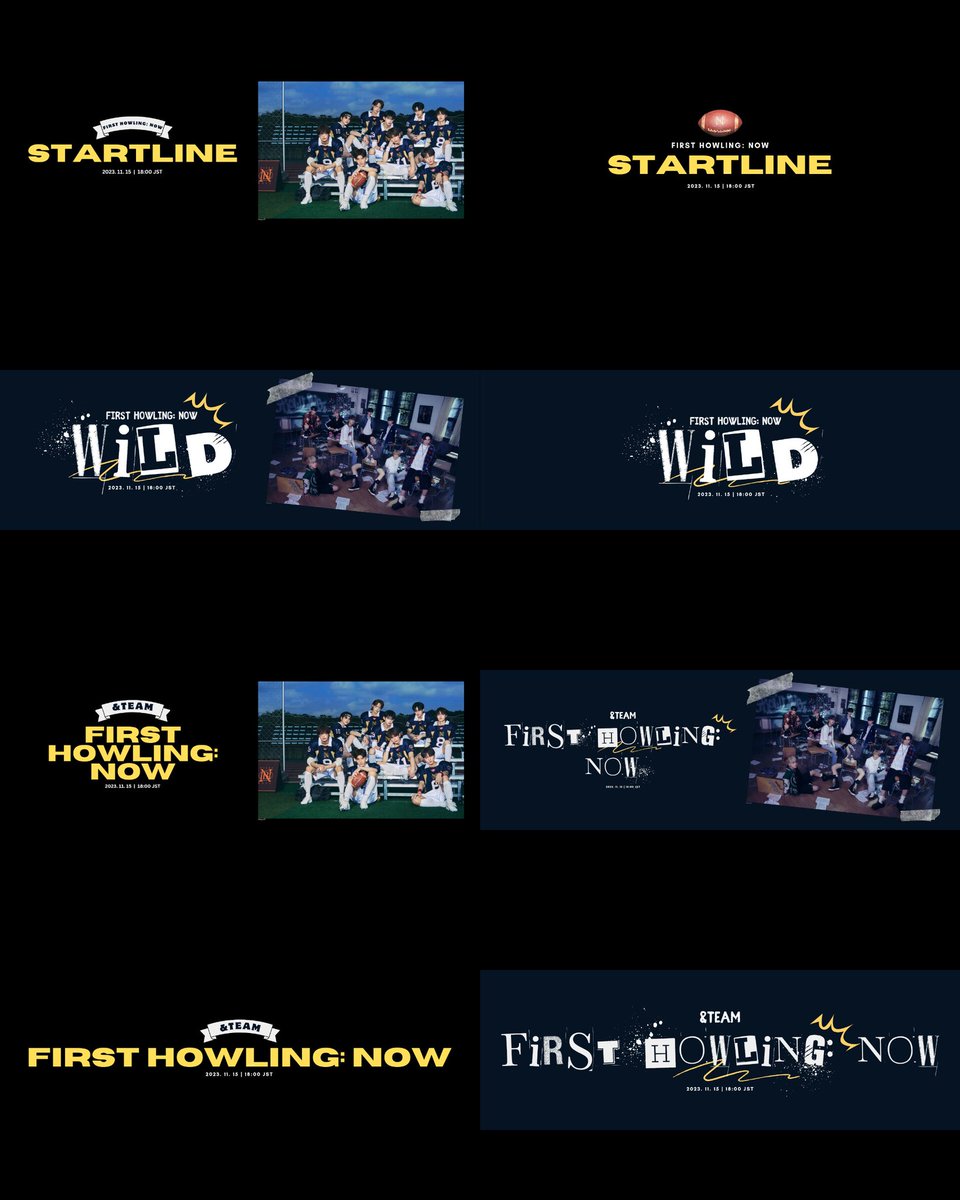 kbigon79's tweet image. 「FH: NOW 🏈🐺 」x headers.png ⬇️

let's promote #andTEAM comeback😊
#FirstHowling_NOW #STARTLINE #WILD