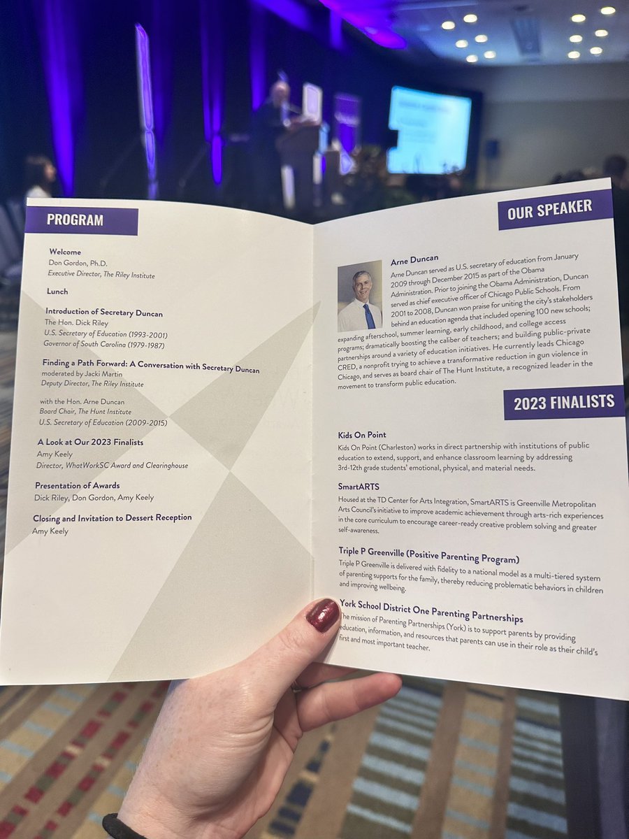 RHSEF (@rhsefoundation) on Twitter photo Special thanks to the <a href="/rileyinstitute/">The Riley Institute</a> for hosting such a poignant forum and encouraging celebration of evidence-based programming that is positively impacting public education in SC! We are excited to share wisdom from <a href="/arneduncan/">Arne Duncan</a> and Dick Riley w/our <a href="/RockHillSchools/">Rock Hill Schools</a> fam! Special thanks to the <a href="/rileyinstitute/">The Riley Institute</a> for hosting such a poignant forum and encouraging celebration of evidence-based programming that is positively impacting public education in SC! We are excited to share wisdom from <a href="/arneduncan/">Arne Duncan</a> and Dick Riley w/our <a href="/RockHillSchools/">Rock Hill Schools</a> fam!
