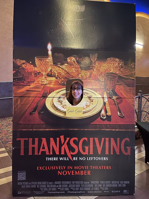 Who else is excited for Thanksgiving??! 🦃🔪 #Thanksgiving #horrormovie #eliroth #HorrorCommunity #horrorfan<a href="/tag/thanksgiving"class="tags">#Thanksgiving</a><a href="/tag/horrormovie"class="tags"><span>#horrormovie</span></a><a href="/tag/horrorfan"class="tags"><span>#horrorfan</span></a><a href="/tag/horrorcommunity"class="tags"><span>#horrorcommunity</span></a><a href="/tag/eli"class="tags"><span>#eli</span></a>