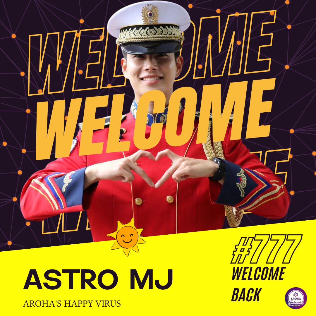 offclASTROid's tweet photo. 🥳 Welcome Back ASTRO MJ 🥳

Setelah menunggu 548 hari, akhirnya hari dimana kamu kembali datang juga🥳
Terima kasih untuk kerja kerasmu, dan terima kasih sudah kembali dengan keadaan sehat💜

#ASTRO #아스트로 #MJ #엠제이 @offclASTRO https://t.co/i9xMZo0CqB