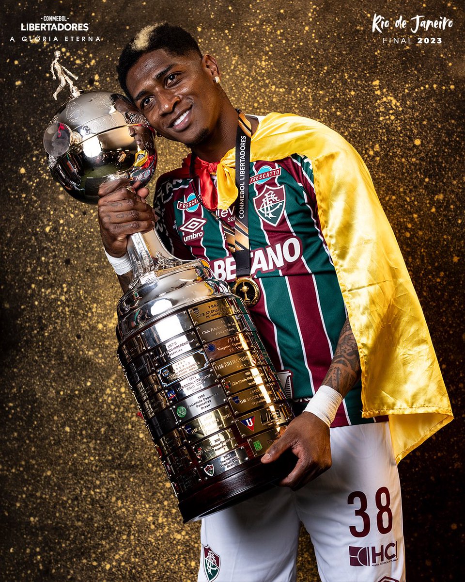 04/11/2023 dia inesquecível !! Lá glória eterna  <a href="/FluminenseFC/">Fluminense F.C.</a> 🏆❤️🤍💚